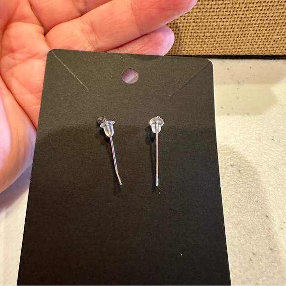 Set of 2 pairs Boho / Southwestern Earrings - silver beaded dangles blues, red - Picture 11 of 11